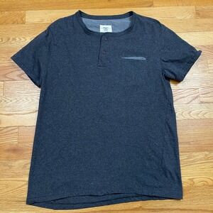 Artistry In Motion‎ Henley T Shirt Mens XL Gray Pocket Casual Minimalist Comfort